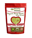 HEMP HEART DAILY JOINT & ACTIVE BODY SUPPORT TREATS* 60 Pieces 9 Oz TURKEY, SACHA INCHI & CHIA