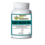 YEAST RELEASE MAX CAPSULES* MASTER BLEND CANDIDA YEAST DEFENSE* FOR DOGS AND CATS*